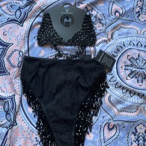 White Fox boutique Rodeo Queen Hot black pants.